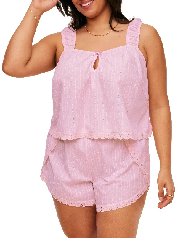 Women's Sporty Clothes Christabel Women's Plus-Size Pajama Cami & Shorts Set