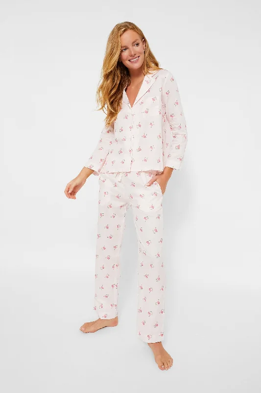 Women's Activewear Apparel Rose Bud Juno Pajama Set