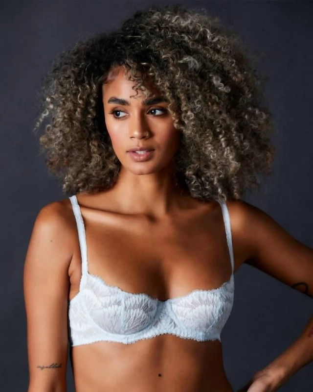 Women's Clothes For Special Occasions Loulou Balconette Bra In Sky