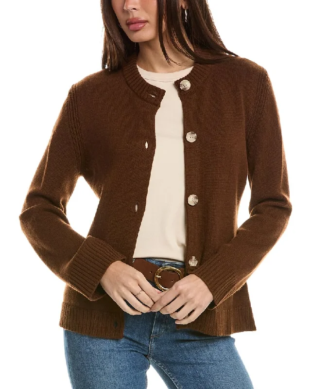 Women's Night-Out Outfit Hannah Rose Wool & Cashmere-Blend Cardigan