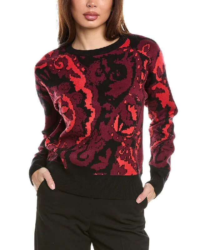 Women's Clothes And Apparel T Tahari Paisley Sweater