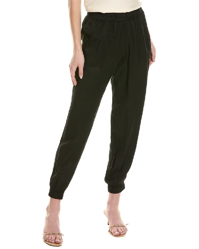 Women's Apparel And Garments Stateside Satin Jogger Pant