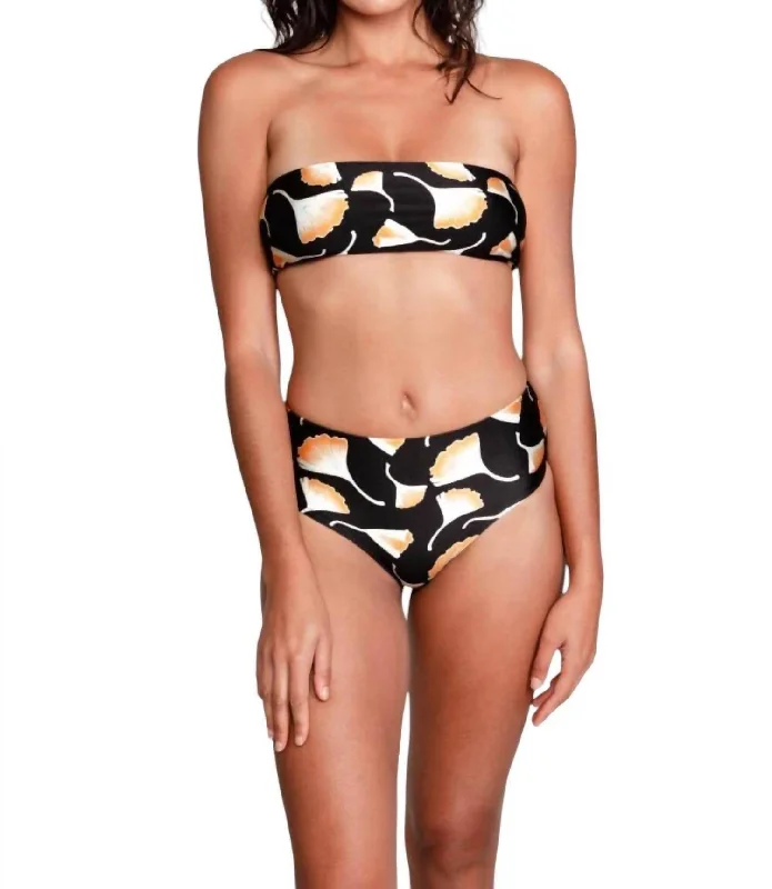 Women's Clothing Apparel Sets Bandeau Bikini Top With Removable Straps In Bianca