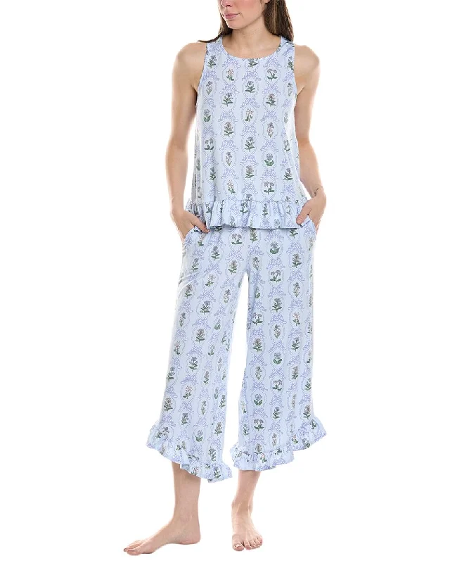 Women's Travel Garments Kensie 2pc Tank & Crop Pant Set