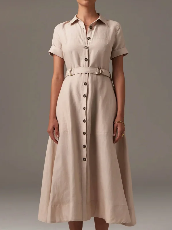 Preppy Style POL RILEY SHIRT DRESS