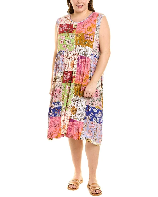 Budget Friendly Johnny Was Plus Cosmo Easy Fit Dress