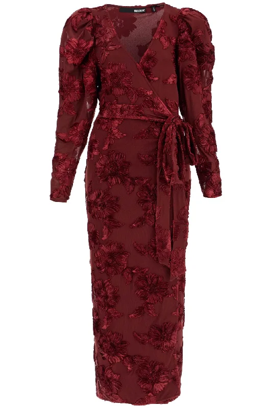 Clothing Sales Rotate Women's "Mesh Dress With Embroide Flower Details"